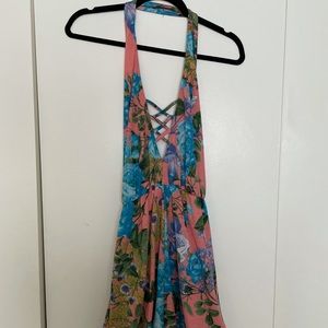 NEVER WORN floral romper!